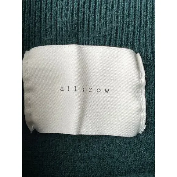 All:Row Womens Green Long Sleeve Sweatshirt Size Medium - Picture 7 of 11